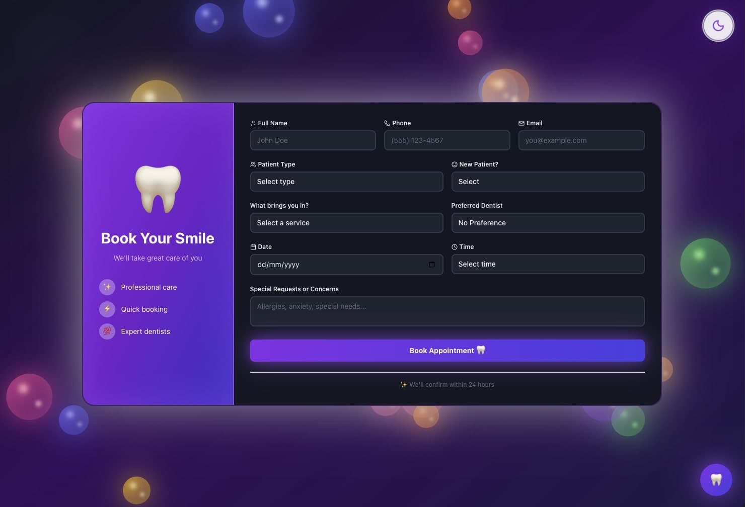 How to build a booking system without code: an appointment booking app built with Taskade Genesis, with services, staff and a booking calendar