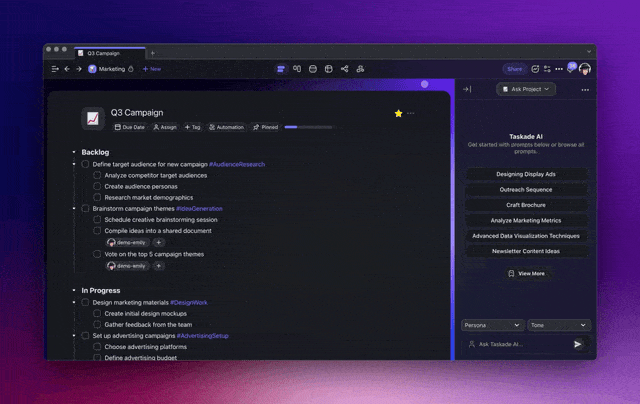 🤖 New AI Agent Commands, Knowledge Sources, Project Insights, Automations!