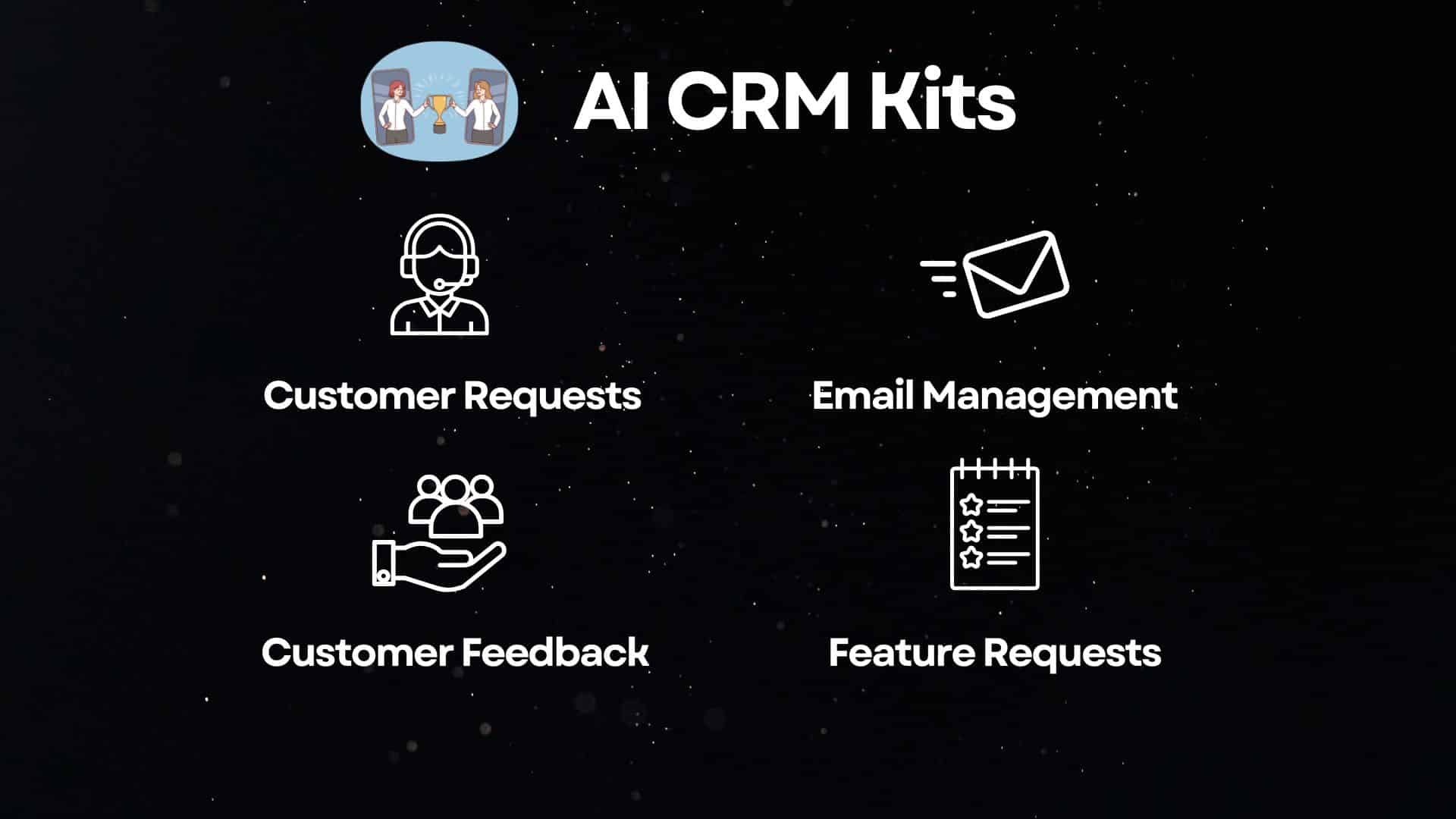 Automate CRM workflows with Taskade AI kits and automation agents
