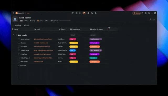🤖 New Table View, Smarter AI Agents, & Task Automations!