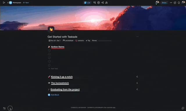 🏞 Project Background, Sidebar, Insert Emoji, and more!
