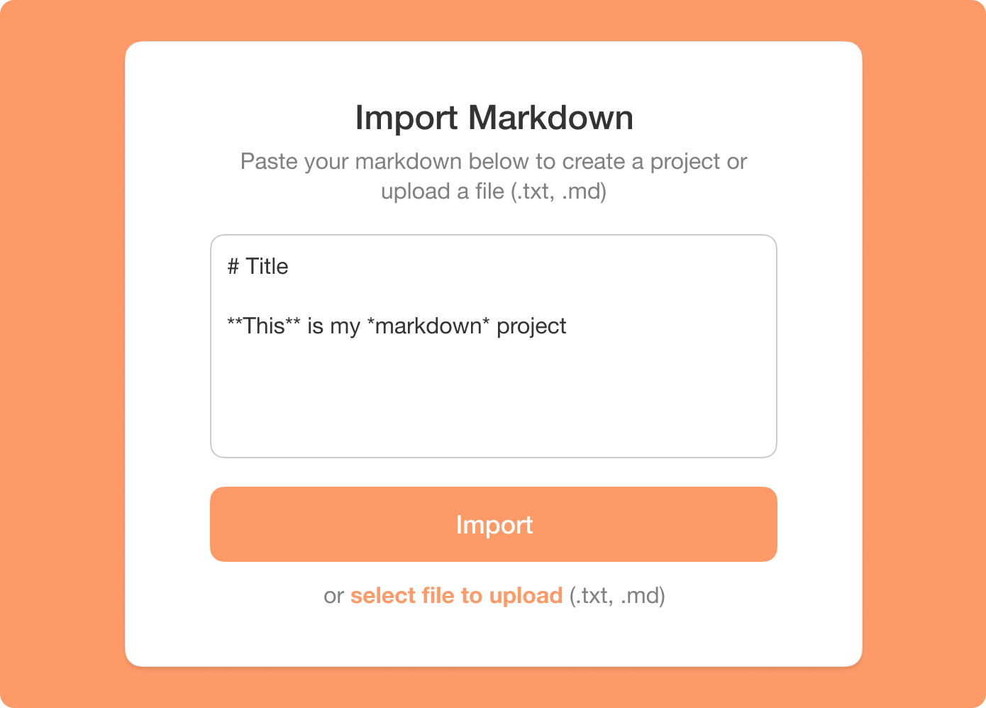 Import Markdown, Sort Project, Add Notes, and More!