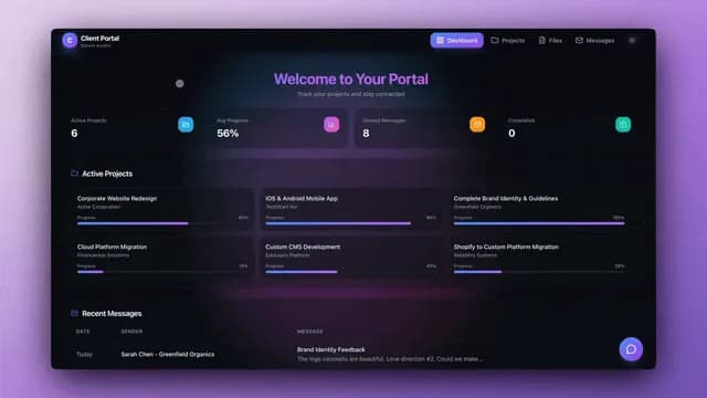 Time tracking app built in Taskade Genesis showing logged hours tagged to a client and a rate, with billable totals rolling up toward an invoice
