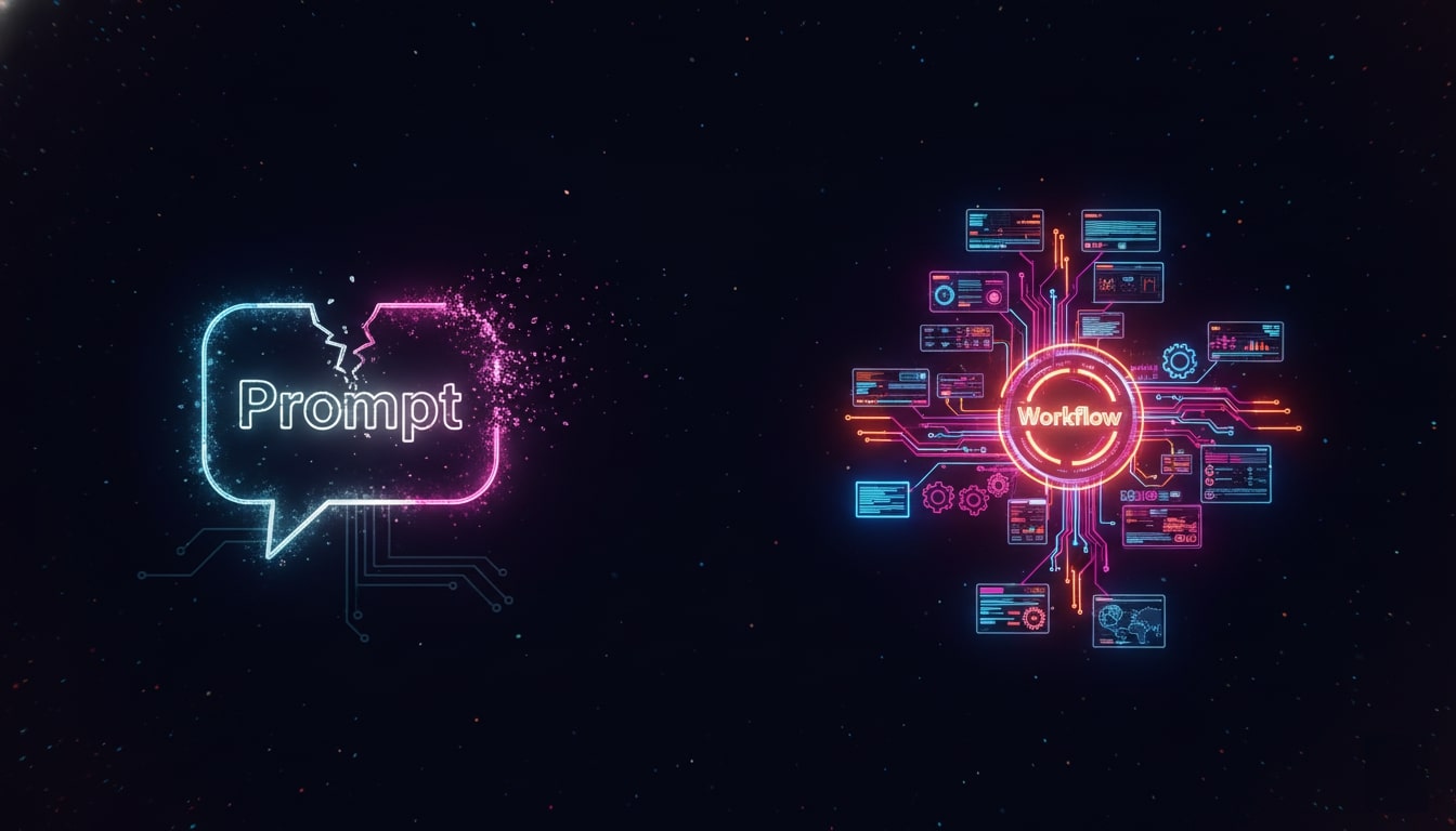 Stop Worshipping Prompts. Start Building Workflows