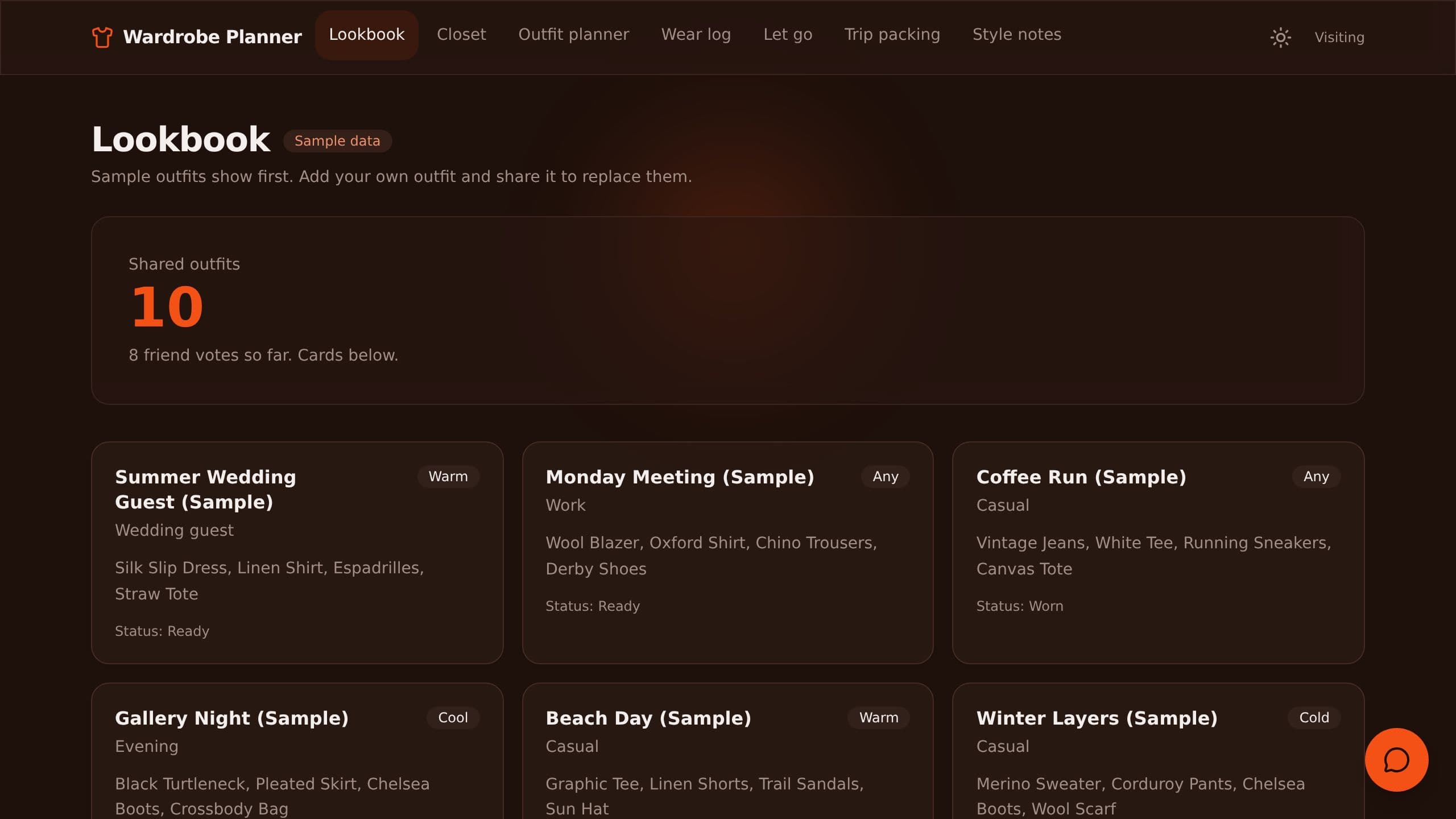 AI Wardrobe Planner preview