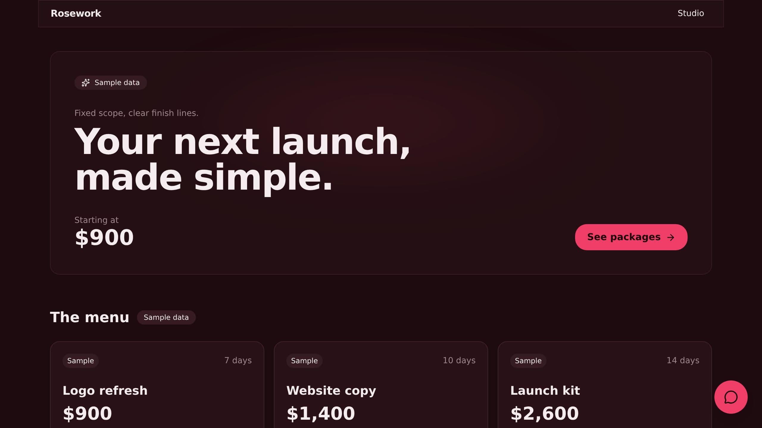 Productized Service Shop preview