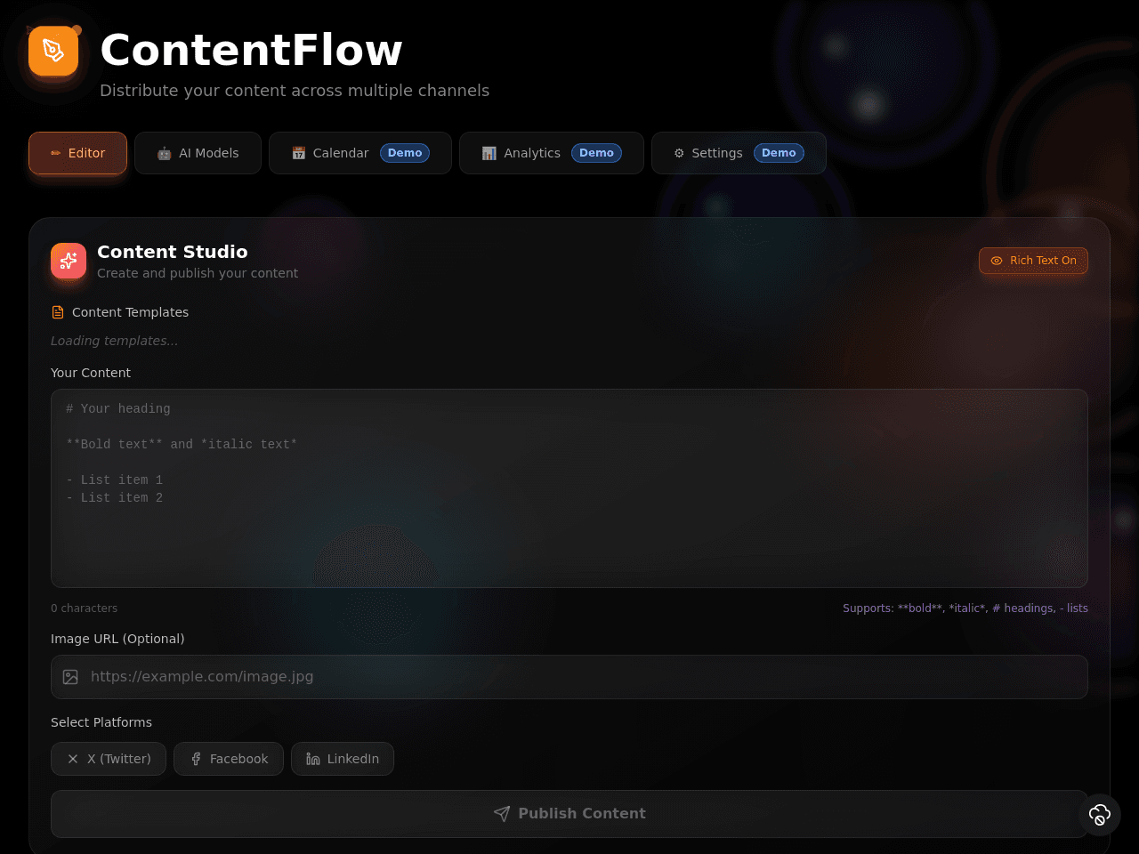 Multi-Platform Publisher