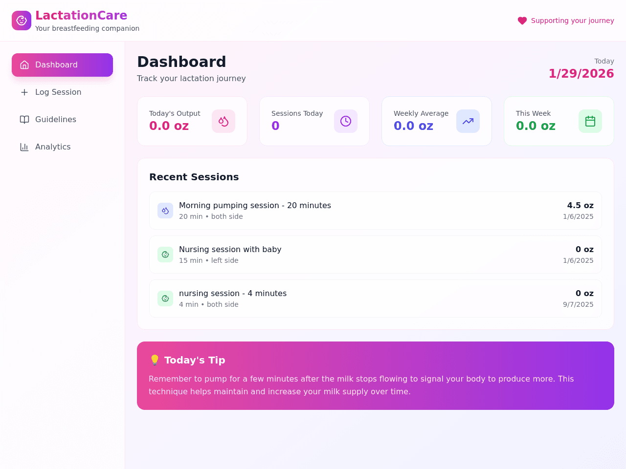 MilkFlow Booster