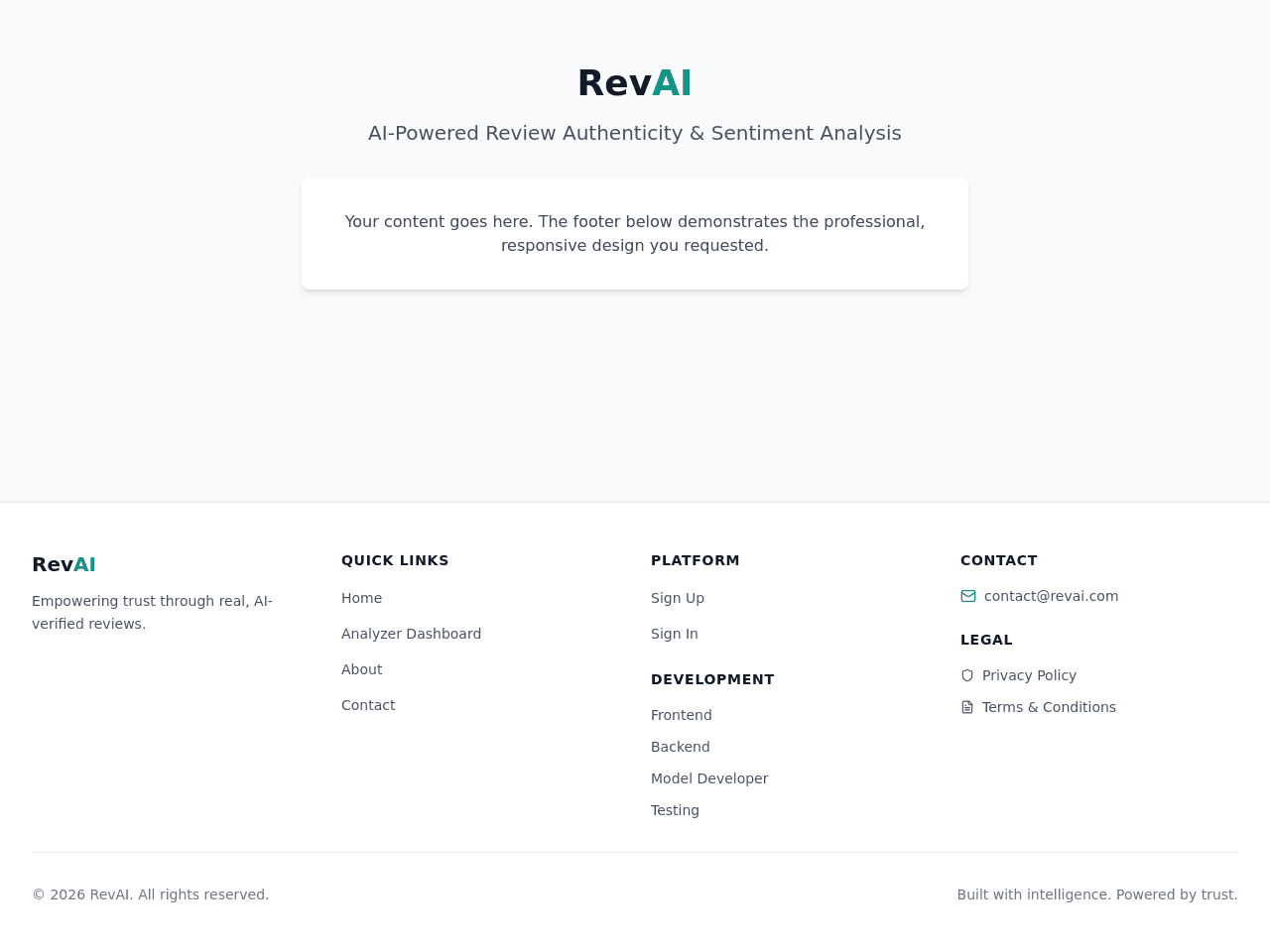 Footer Design Studio