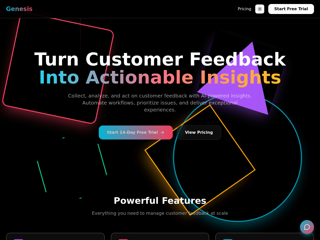SaaS Landing Page