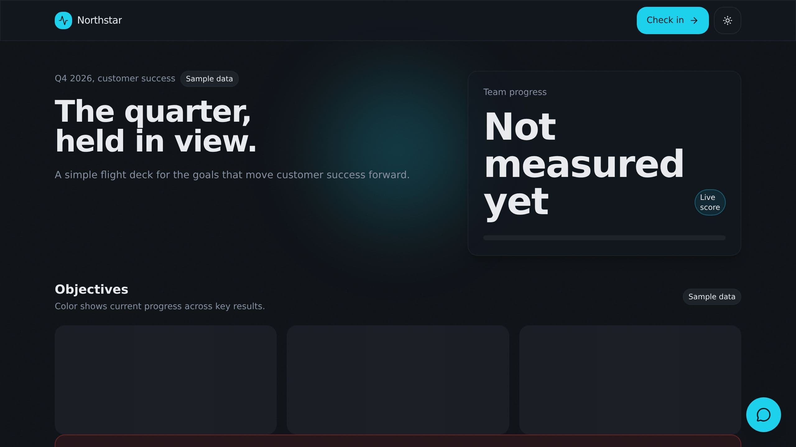 Team OKR Tracker preview