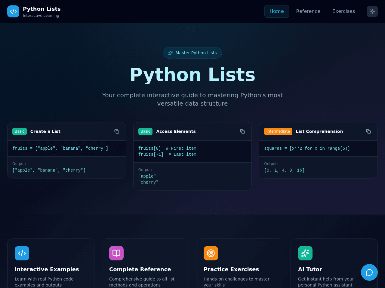 Python List Studio
