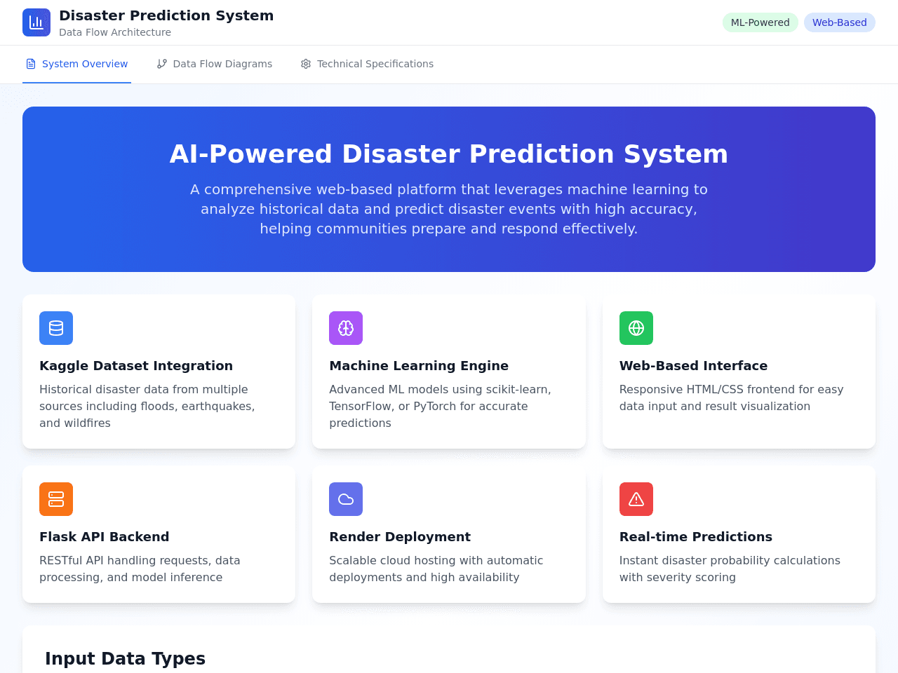 Disaster Predict Flow