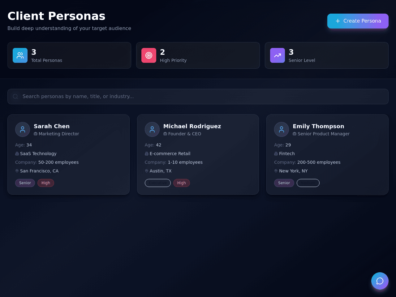 Persona Studio