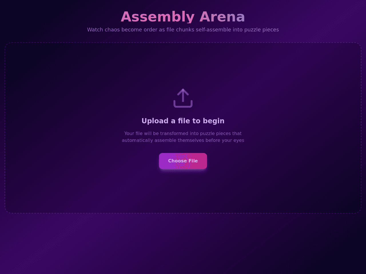 Puzzle Assembly Portal