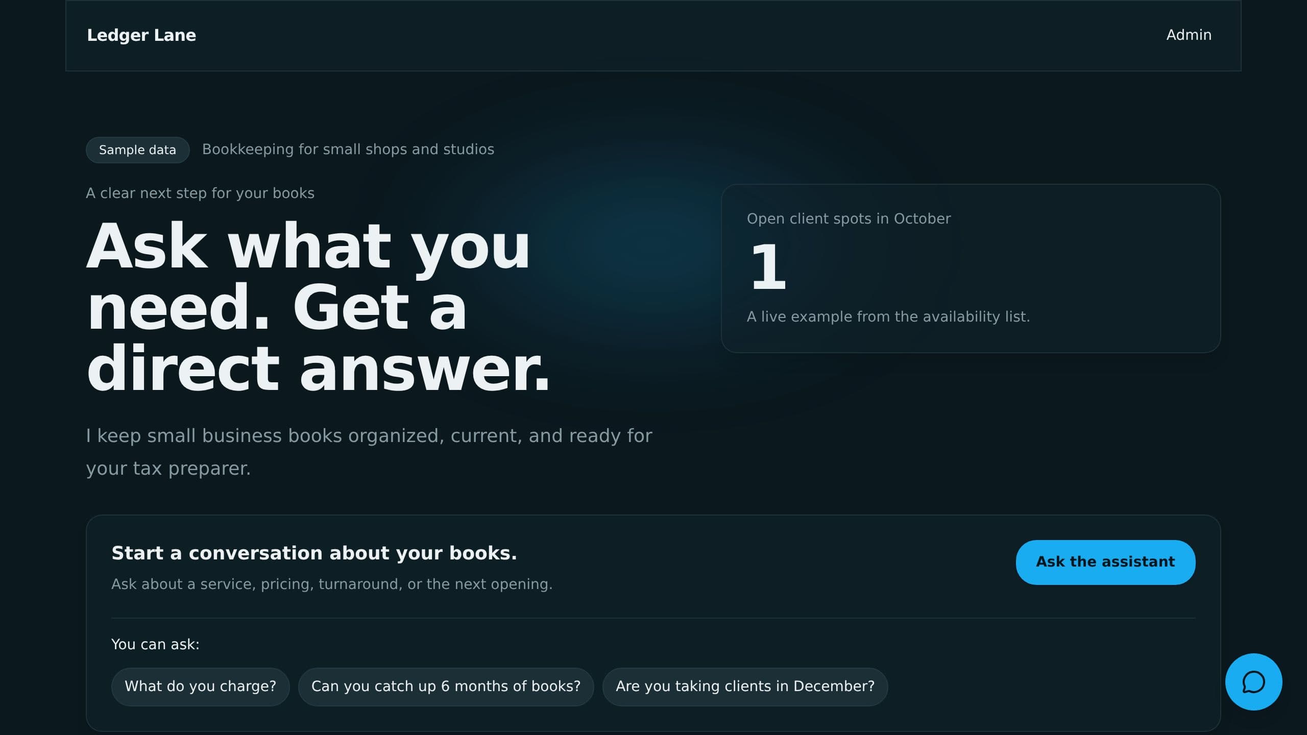 Ask My Assistant preview
