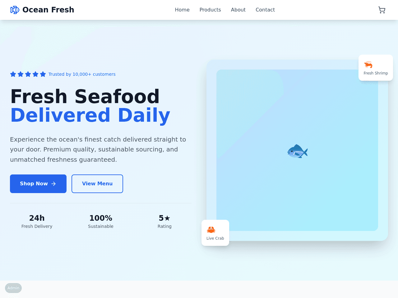 Seafood Market Online