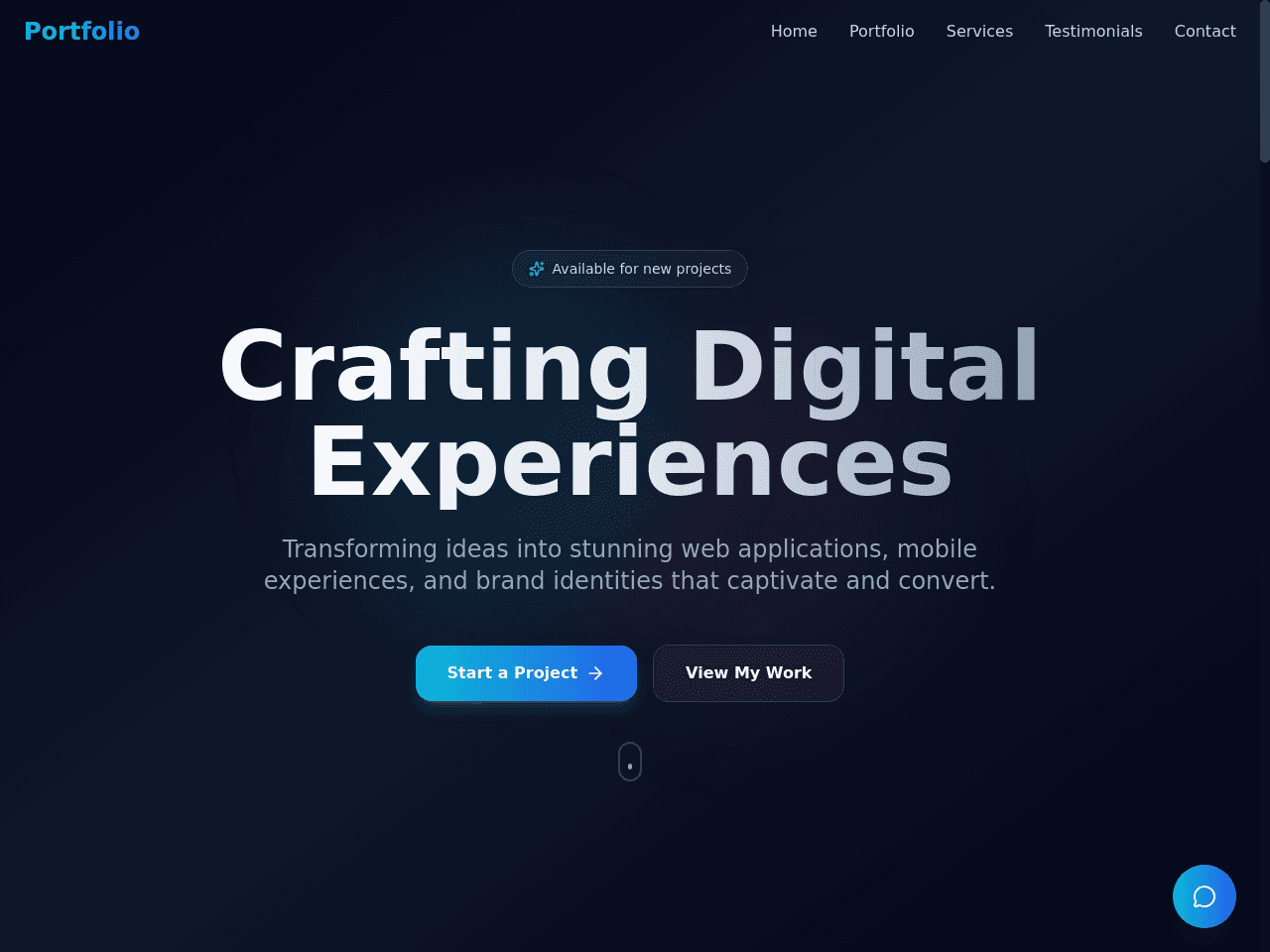 Portfolio Showcase Studio