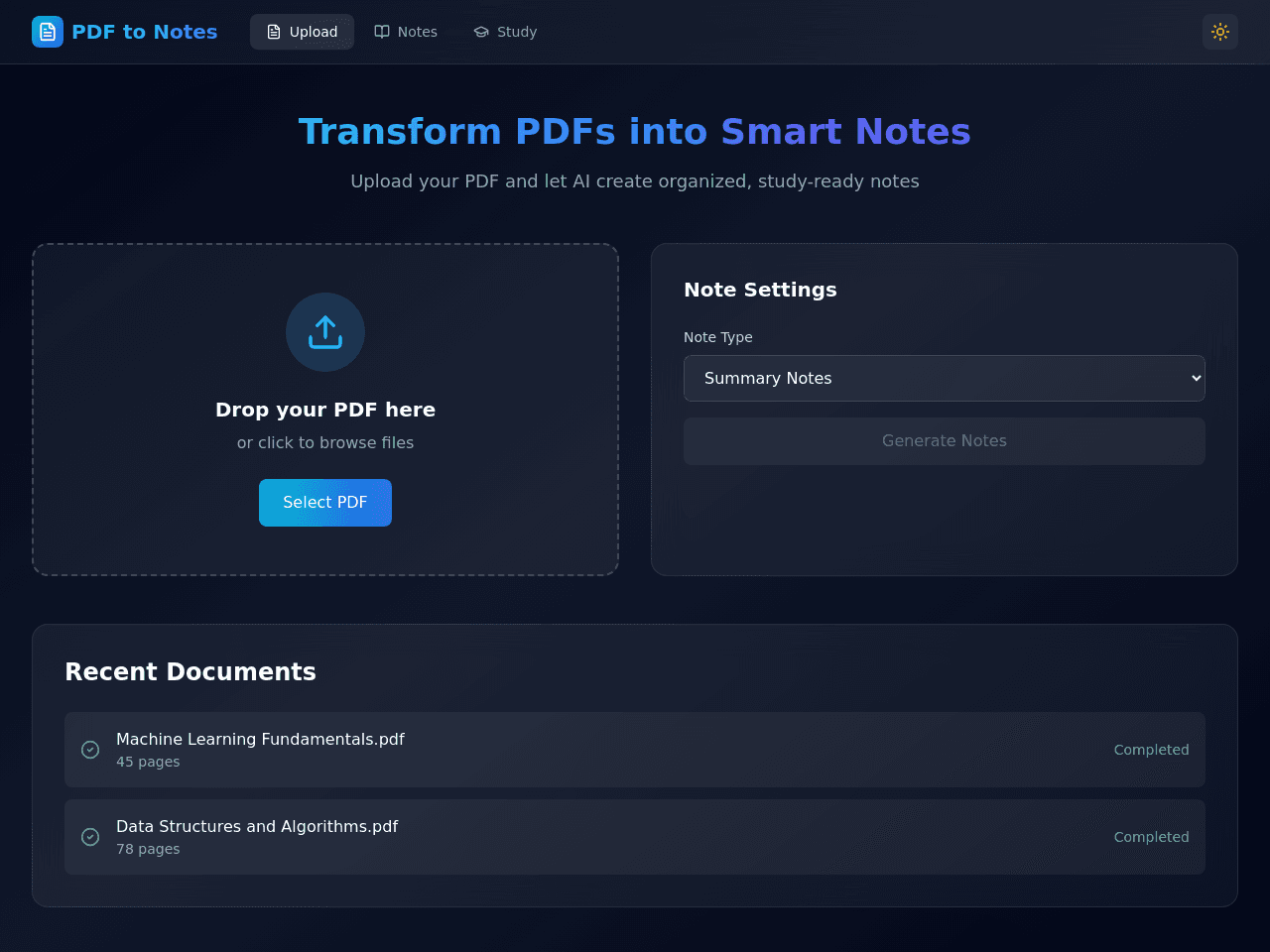 PDF Note Studio