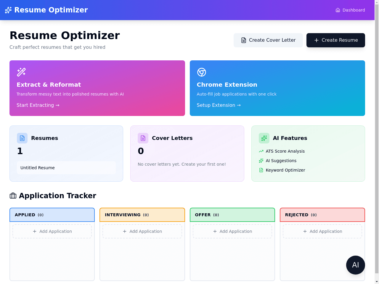 Resume Optimizer Studio