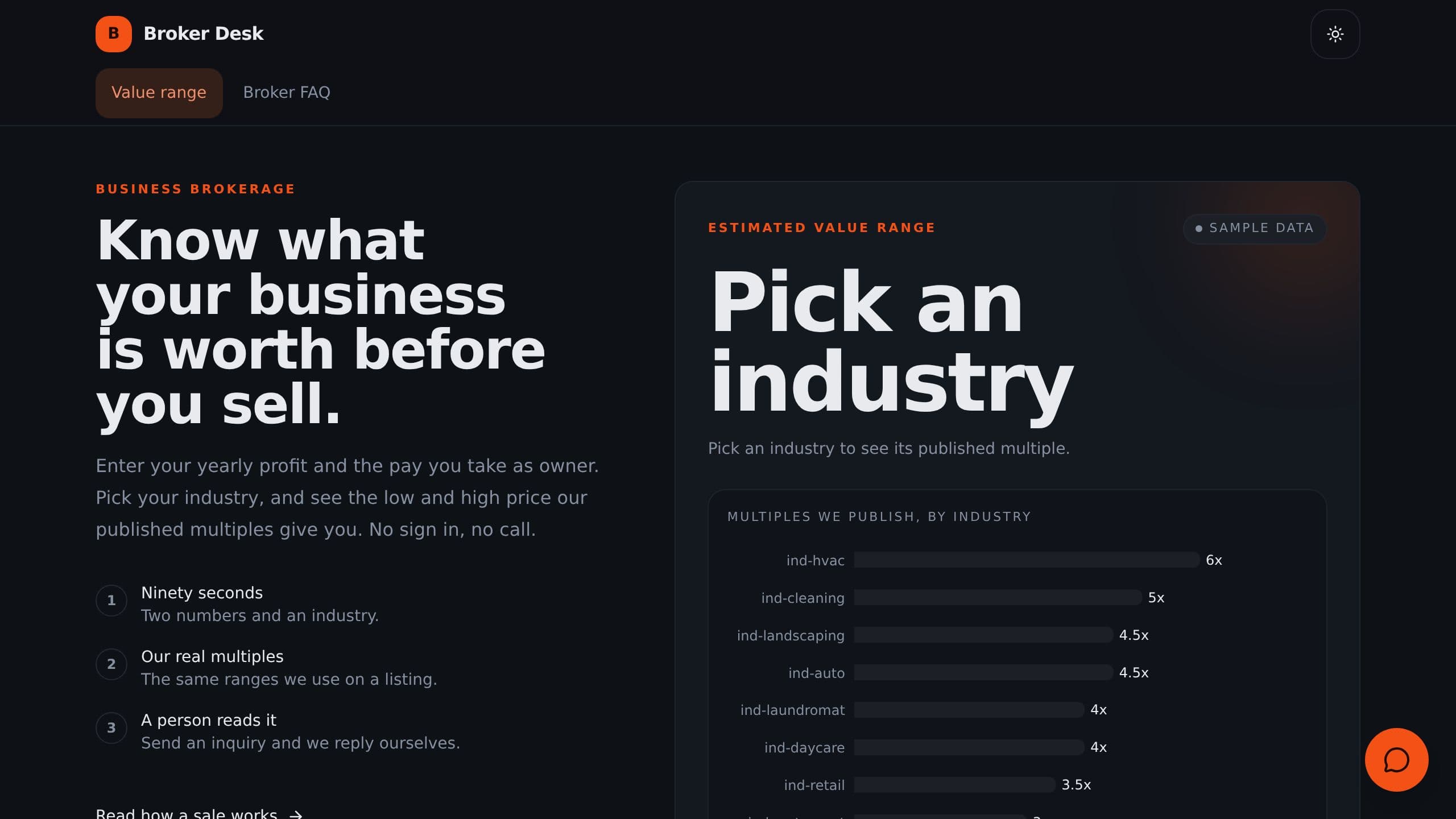 Business Broker CRM preview