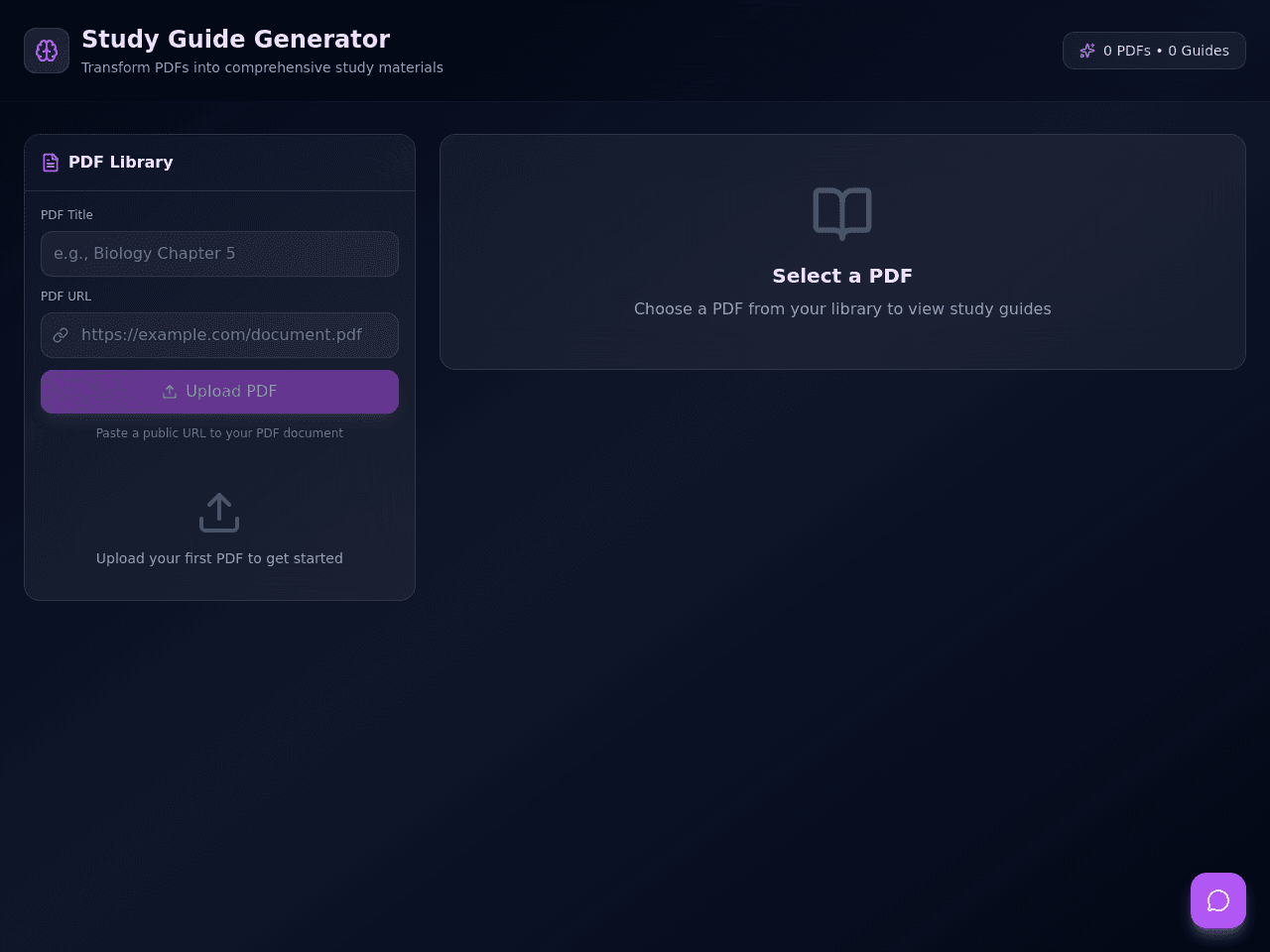 Study Guide Portal