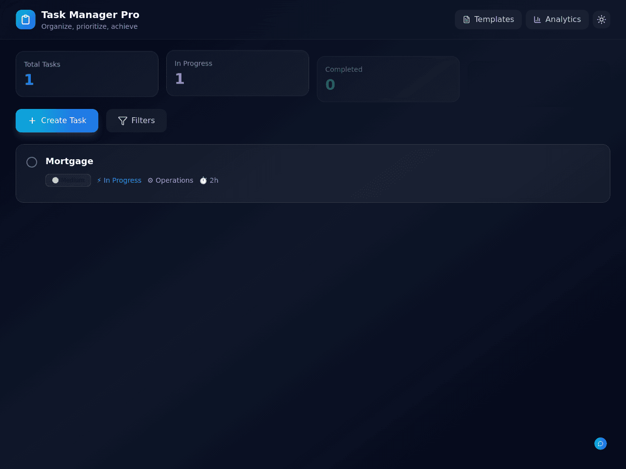 Task Flow Manager