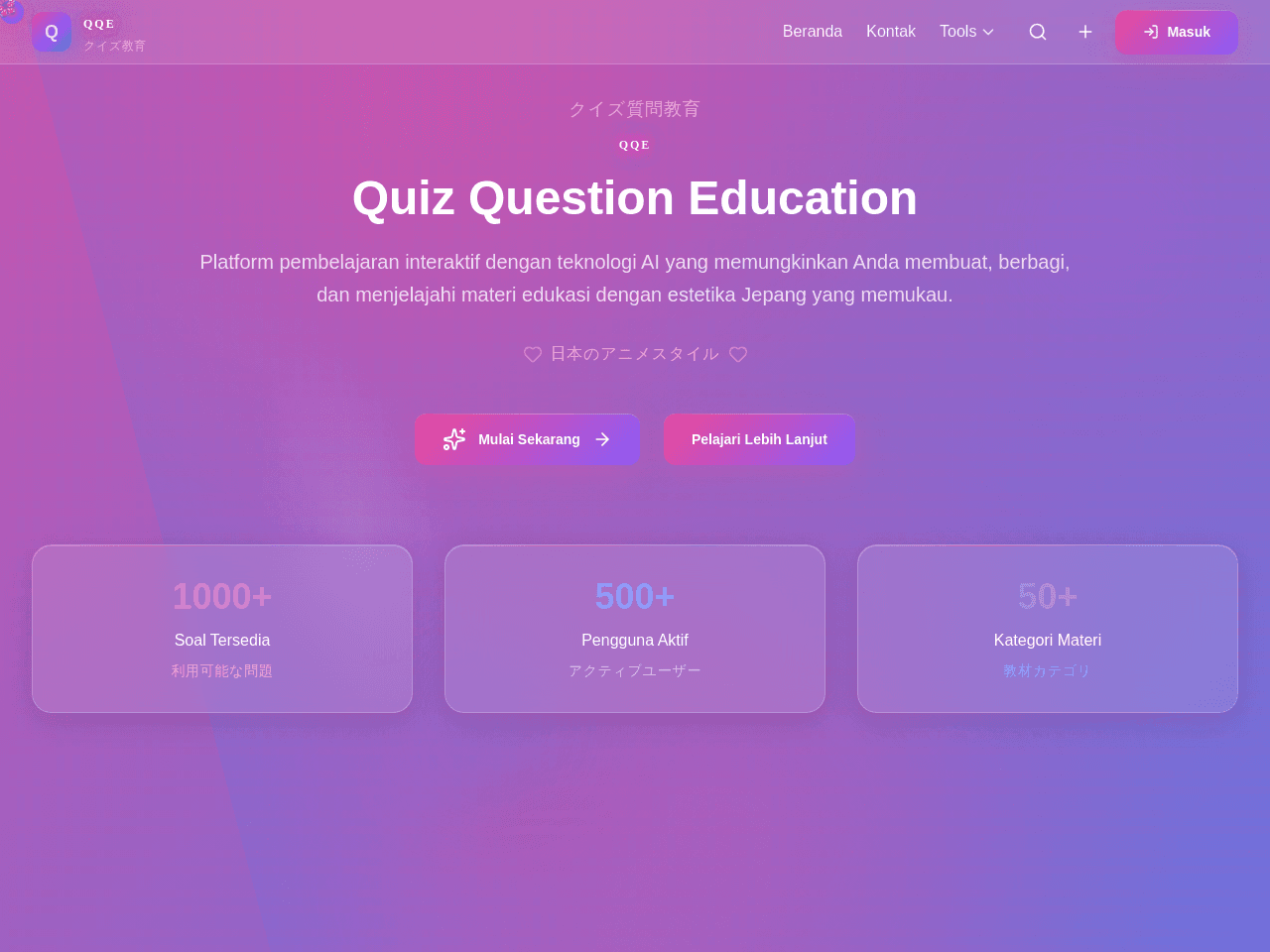 Quiz Question Education