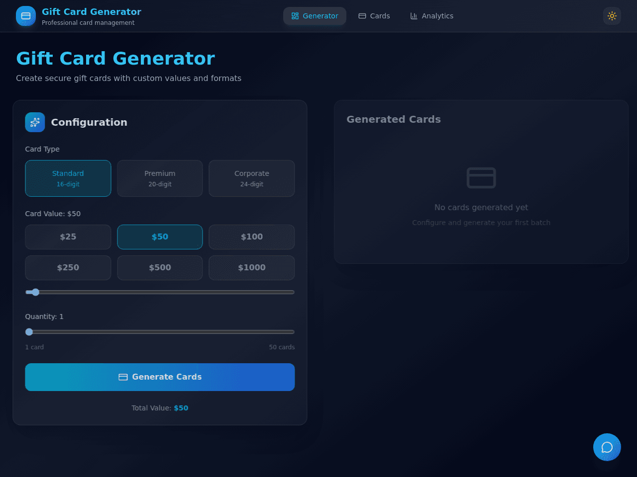 Gift Card Studio