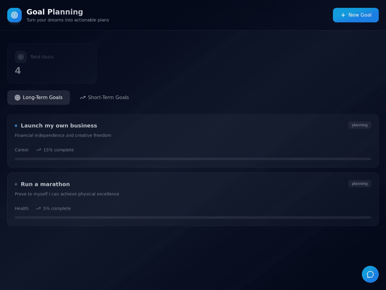 Goal Planner Guide
