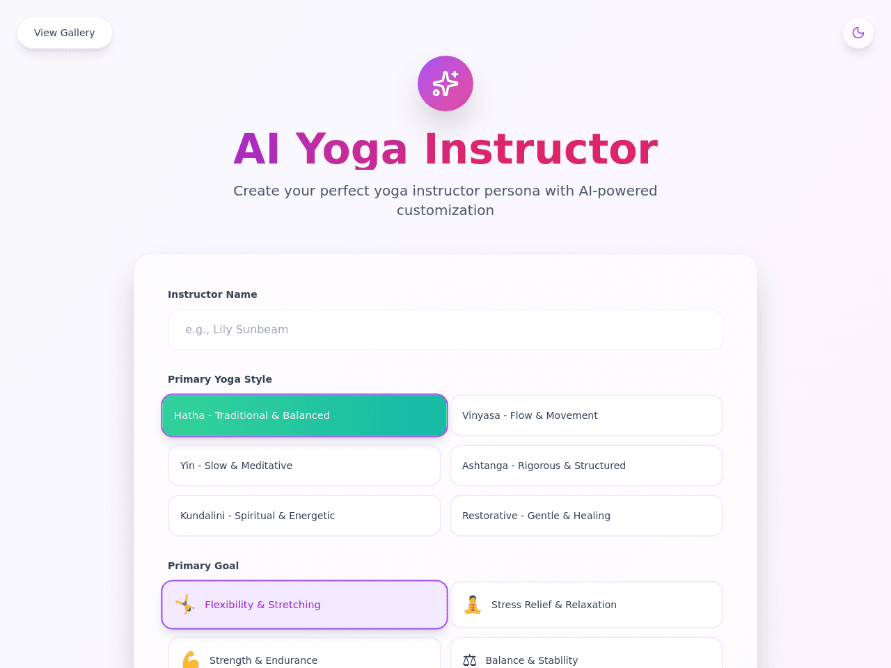 Yoga Persona Studio