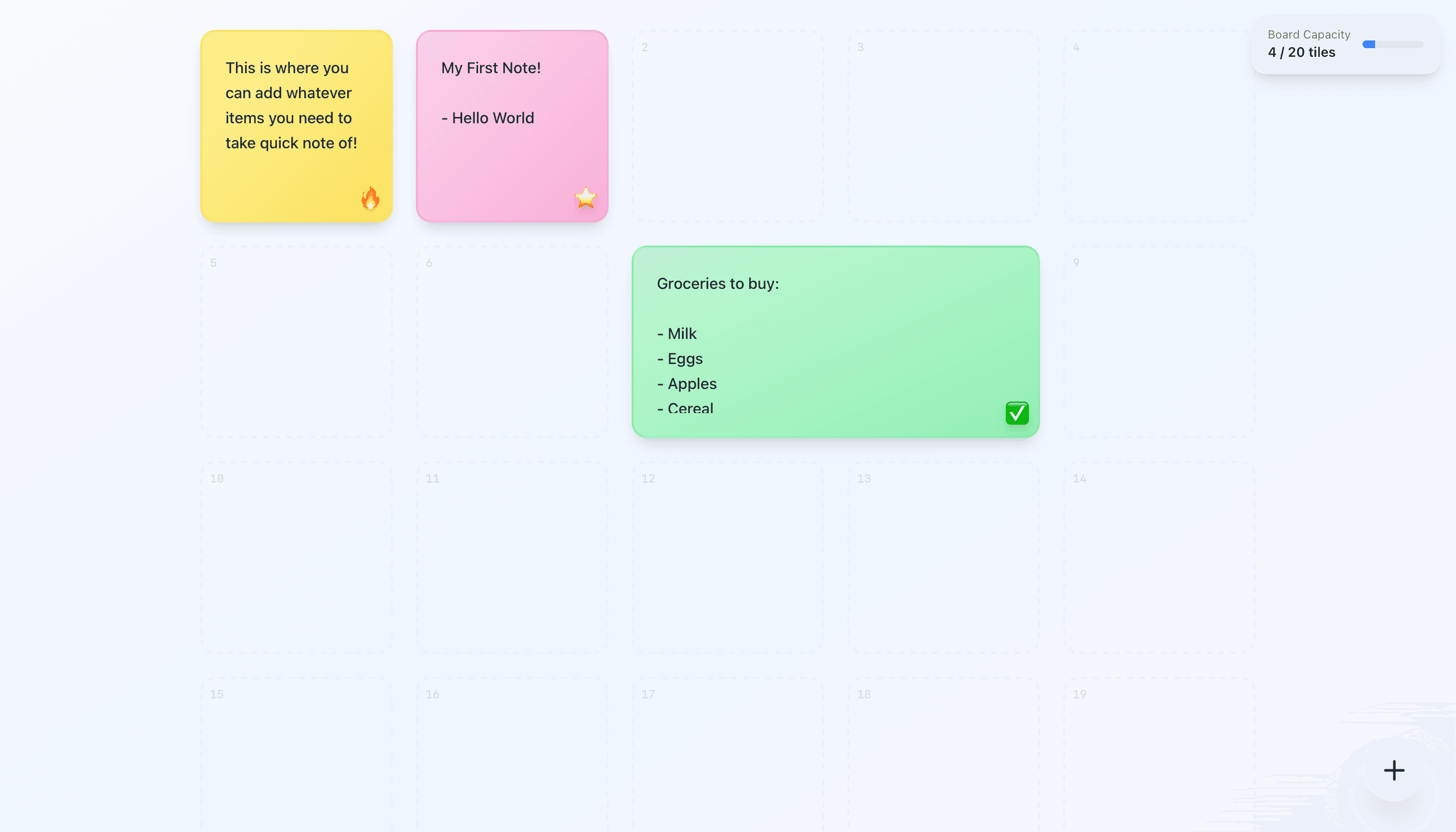 Note Tiles