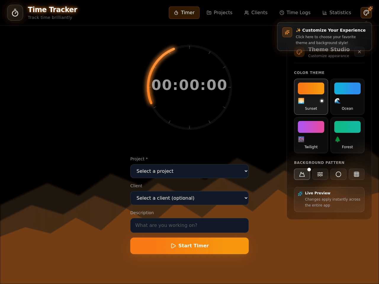 Time Tracker - Fresh Starts Therapy