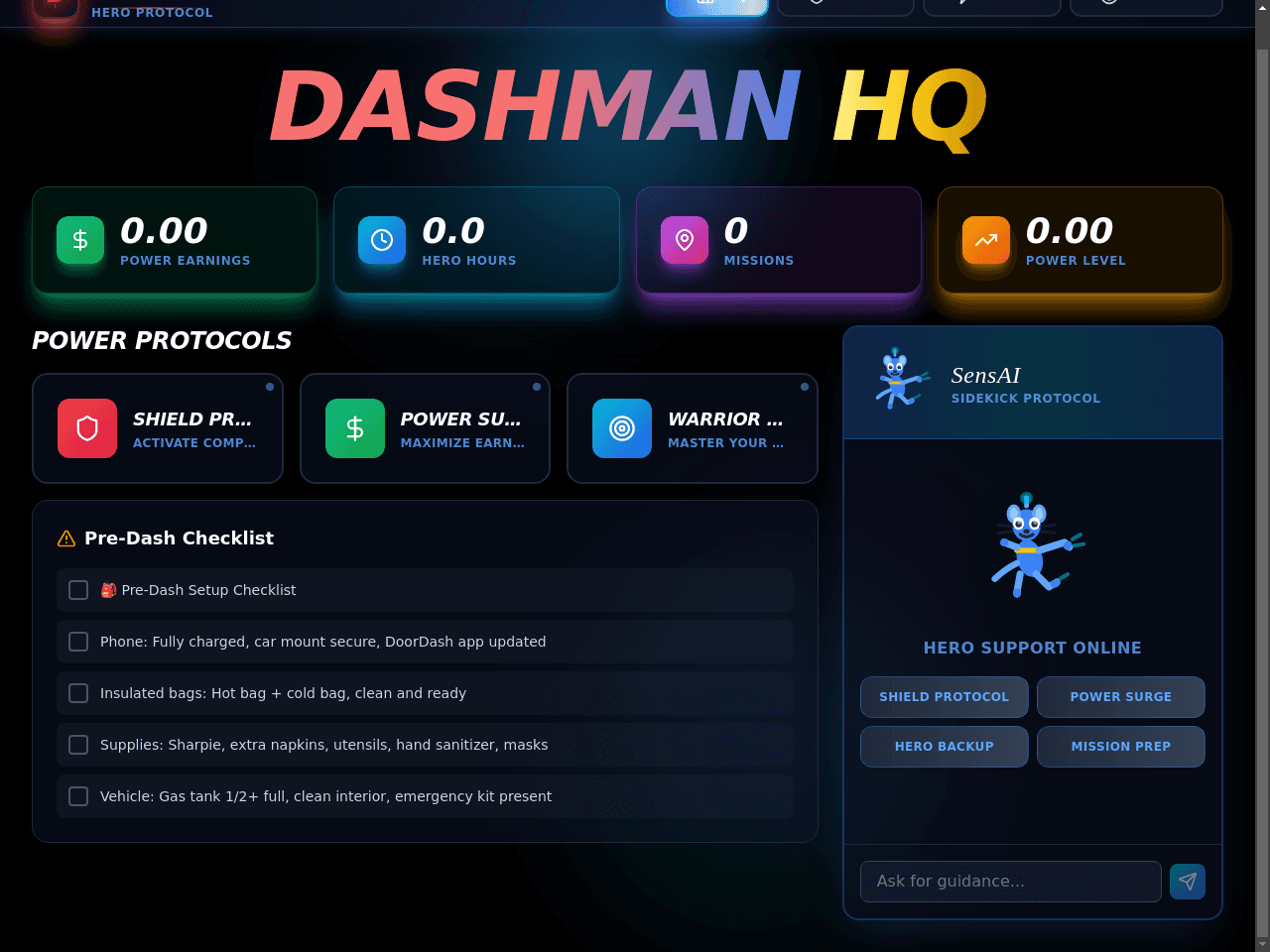 Dasher Mastery Platform