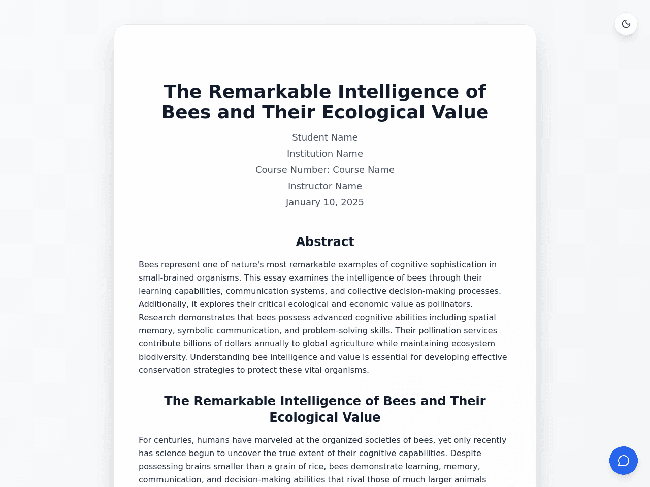 Bee Insight Portal
