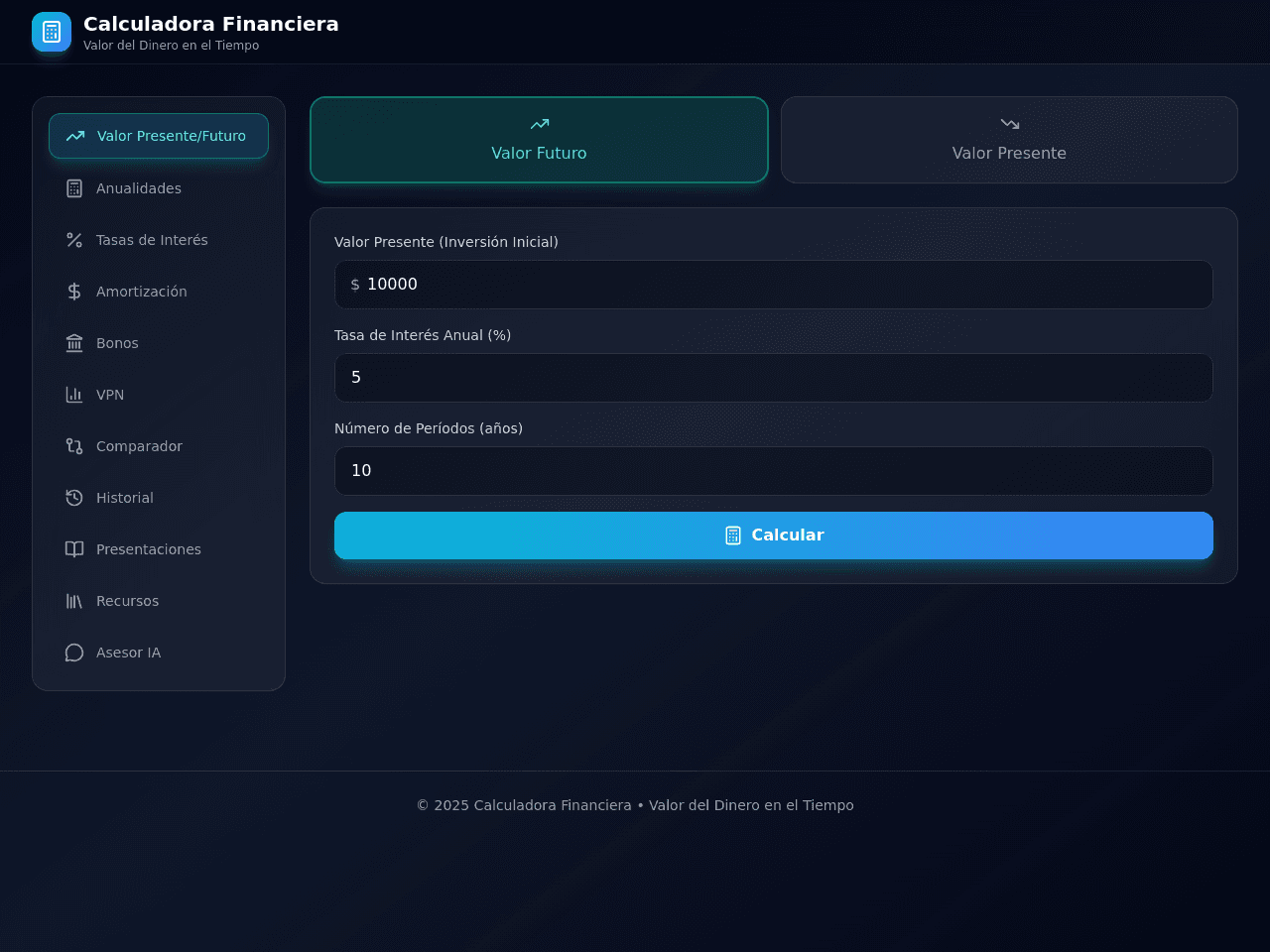Time Value Dashboard