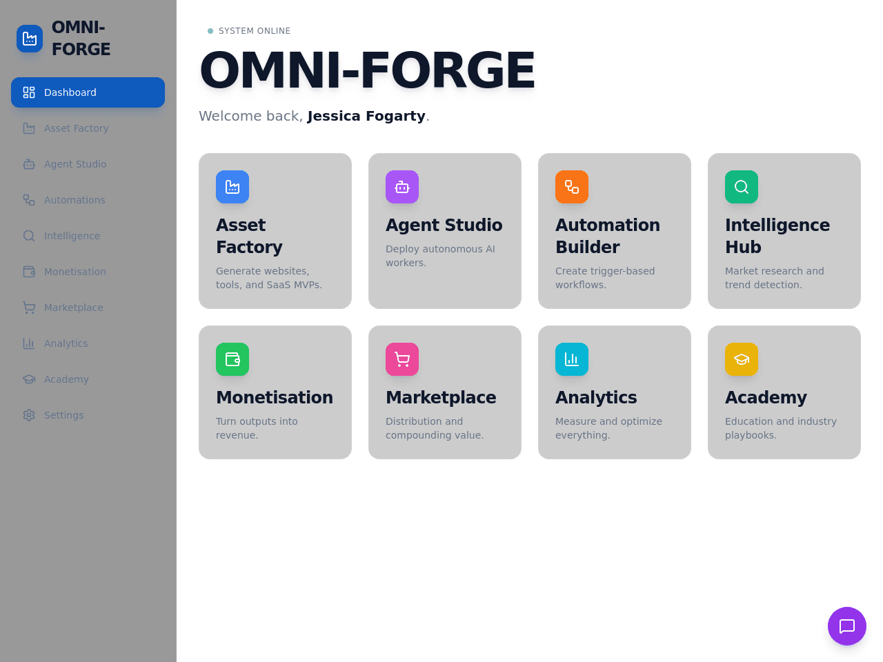 Omni Forge  Asset