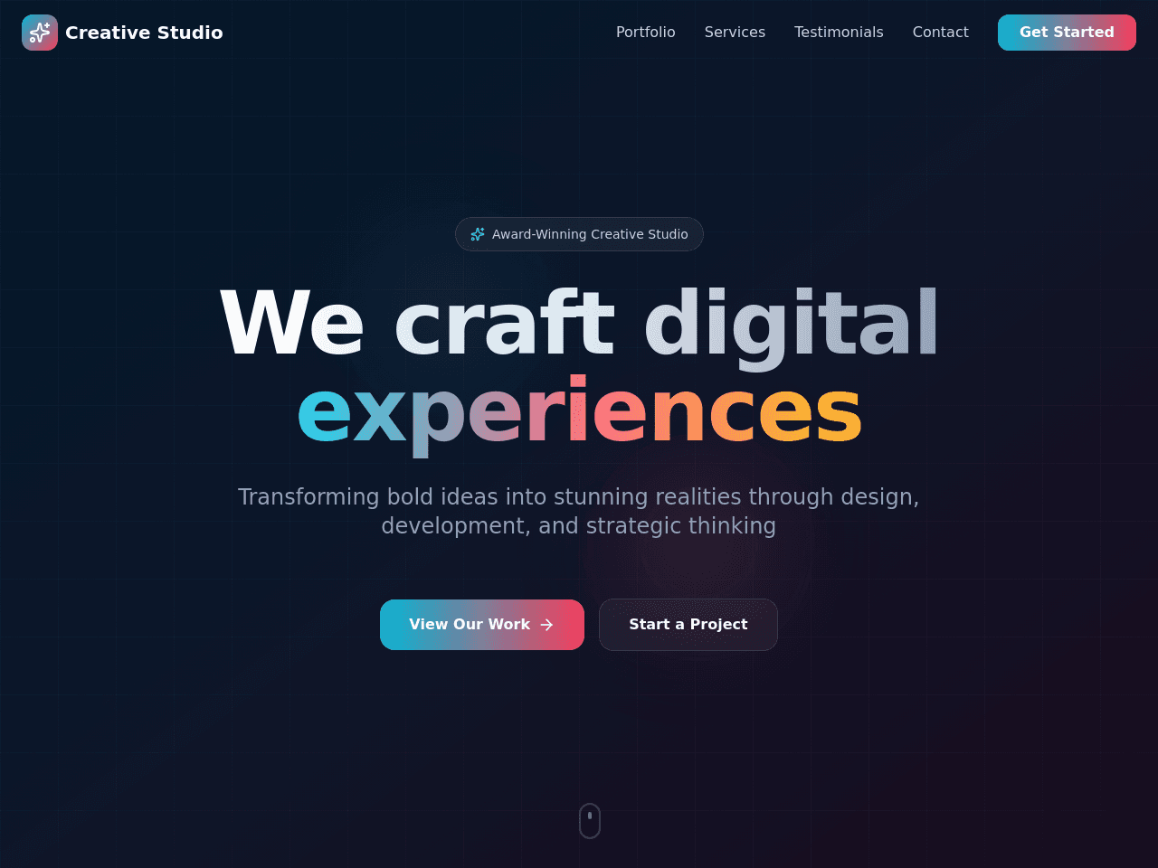 Creative Agency Portal