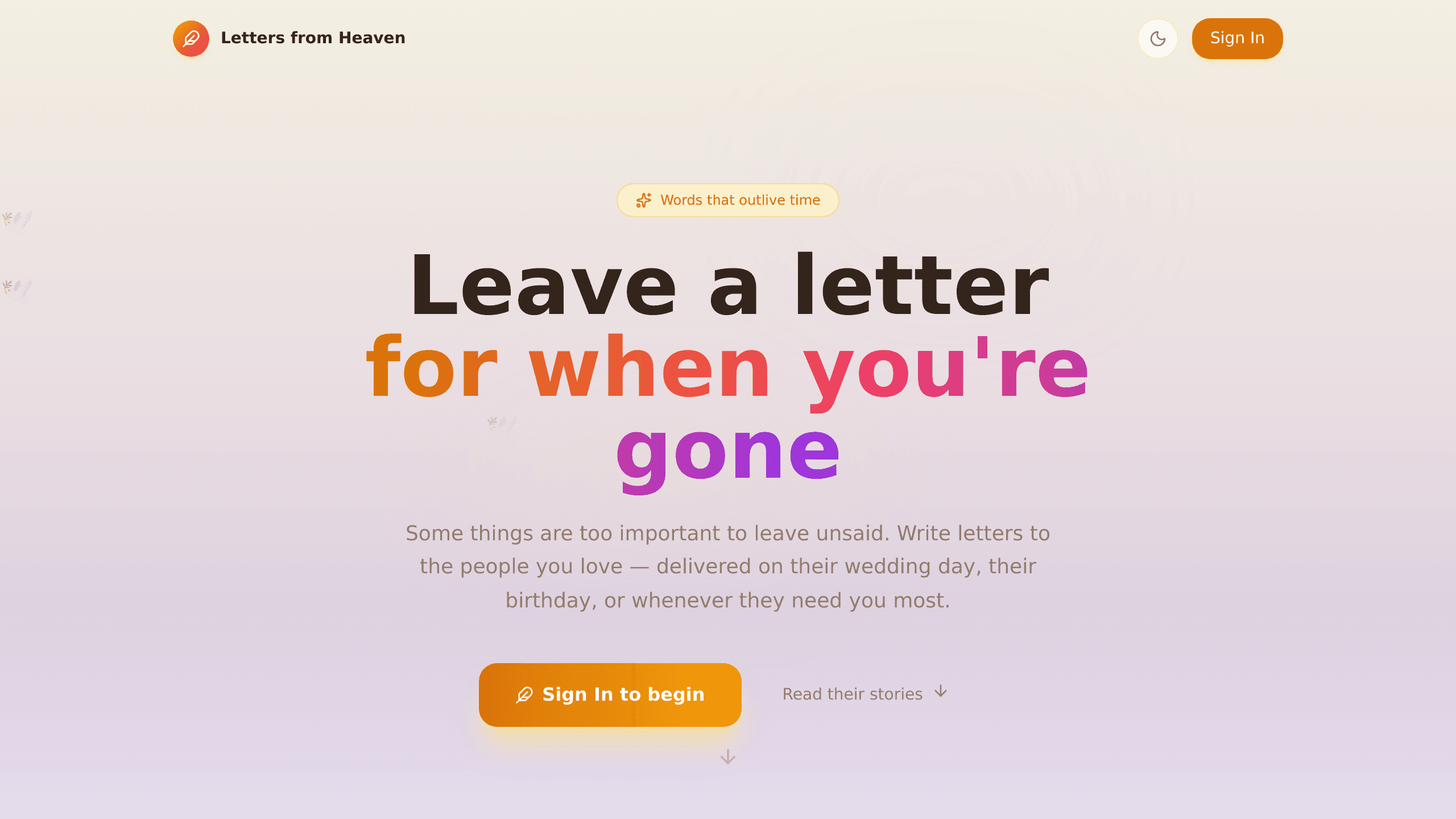 Letters From Heaven