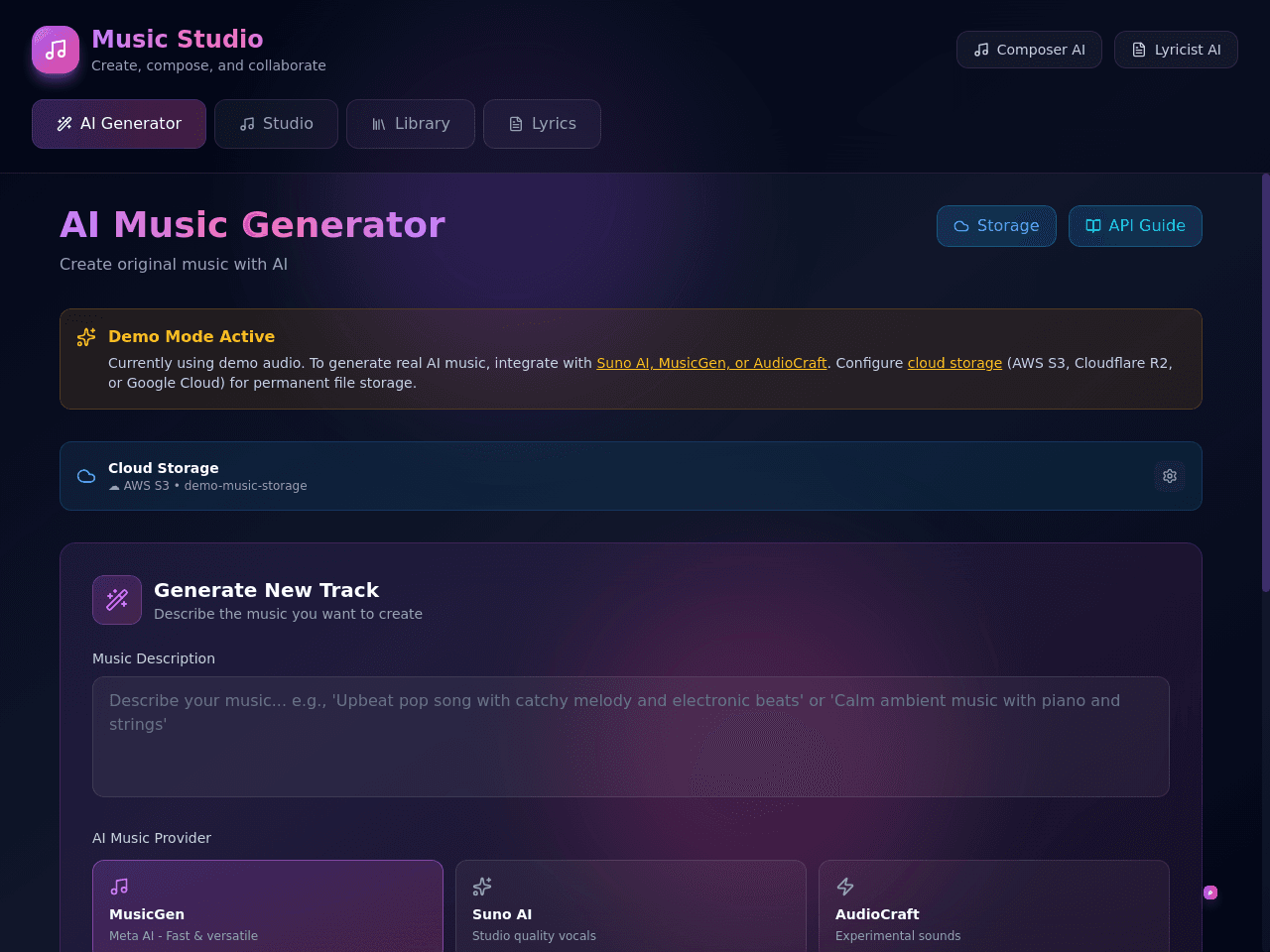 Melody Studio