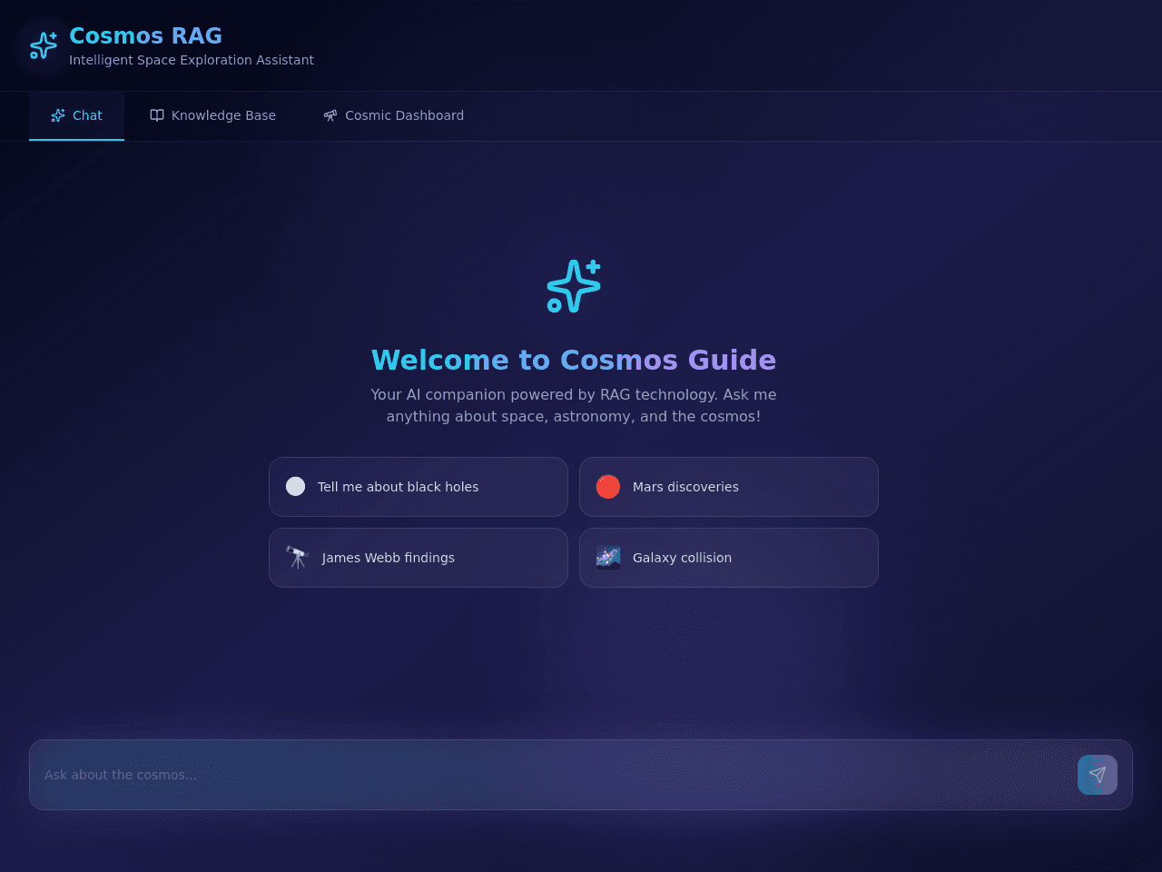 Cosmic Dialogue Portal