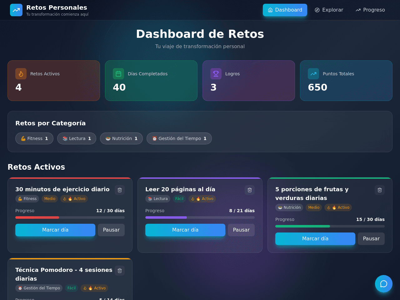 Challenge Planner