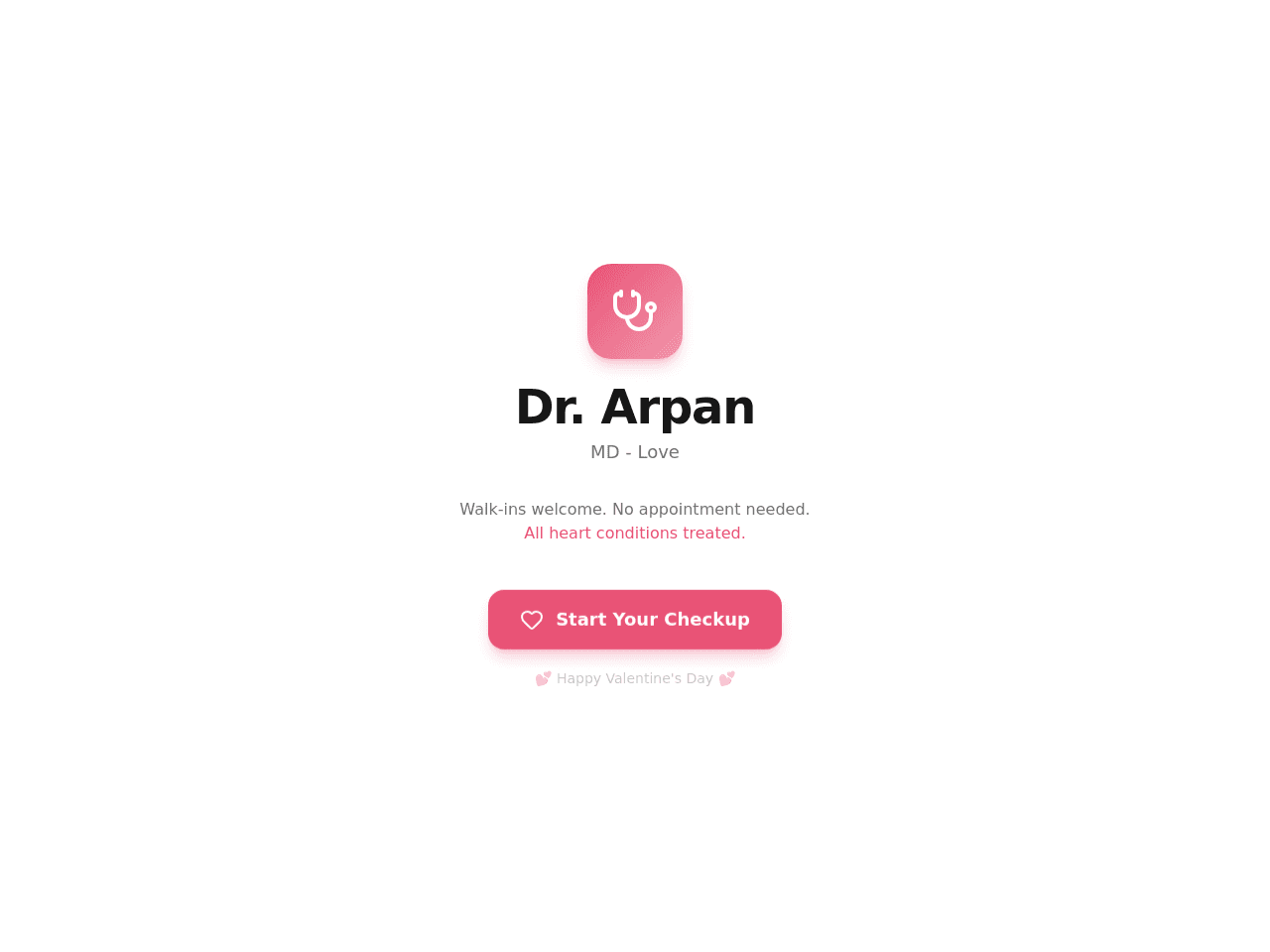 Love Checkup Dashboard