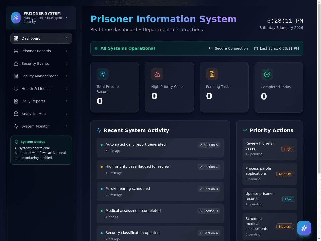 Judicial Insight Portal