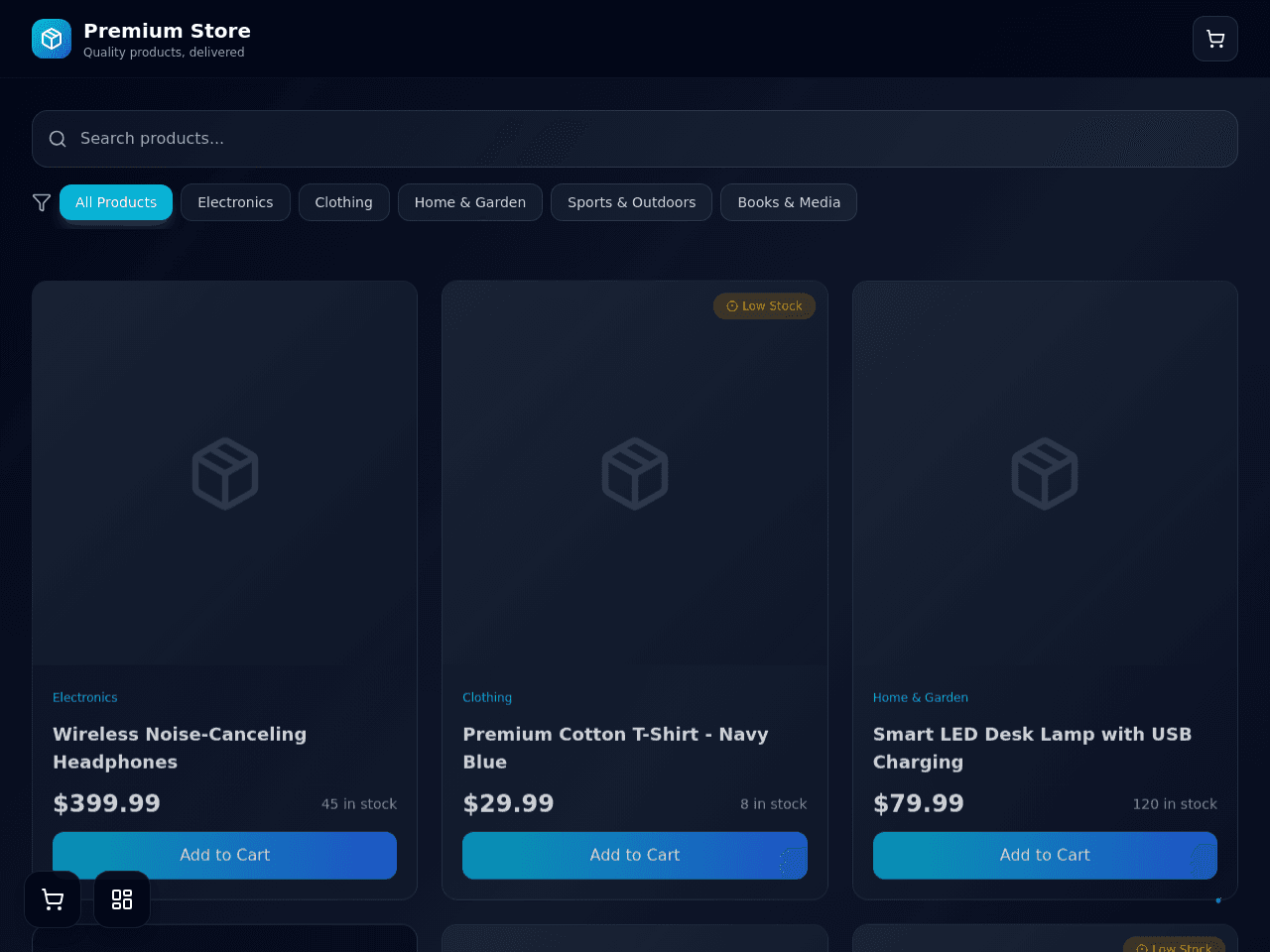 Commerce Flow Dashboard