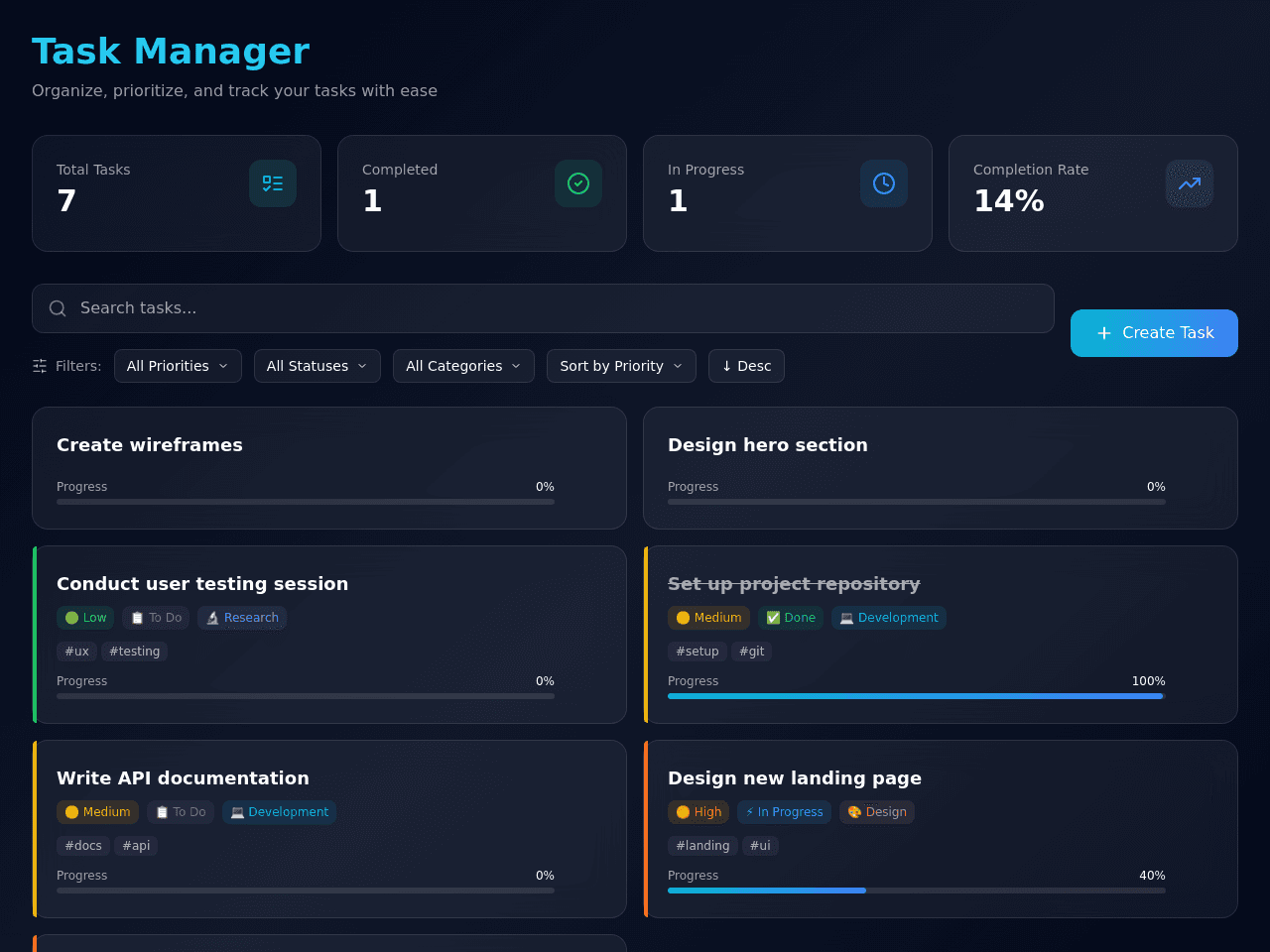 Task Flow Tracker