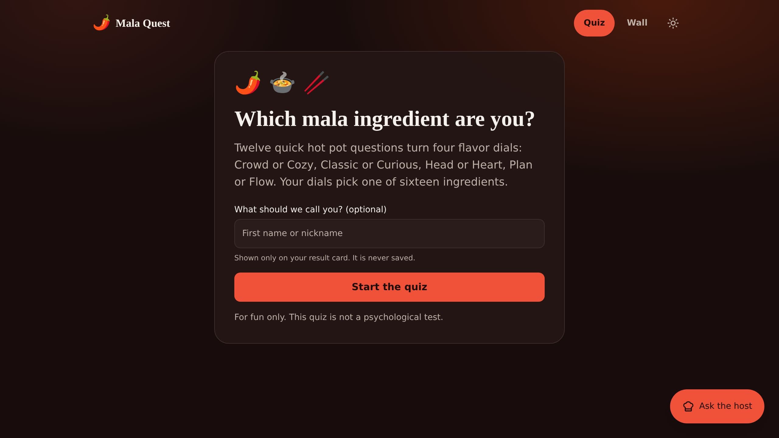 Mala Personality Quest preview