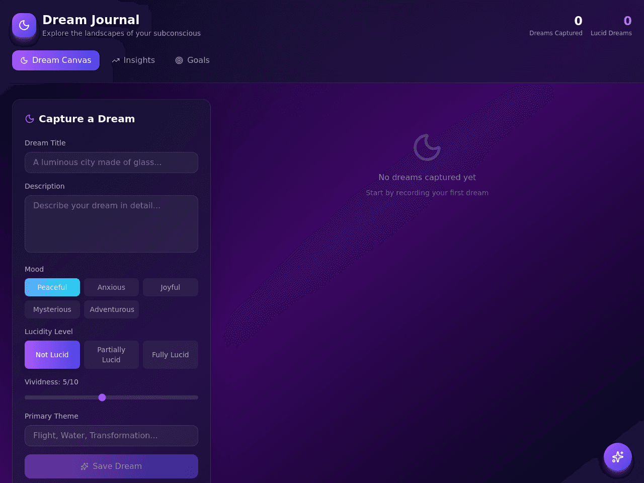 Action Dashboard