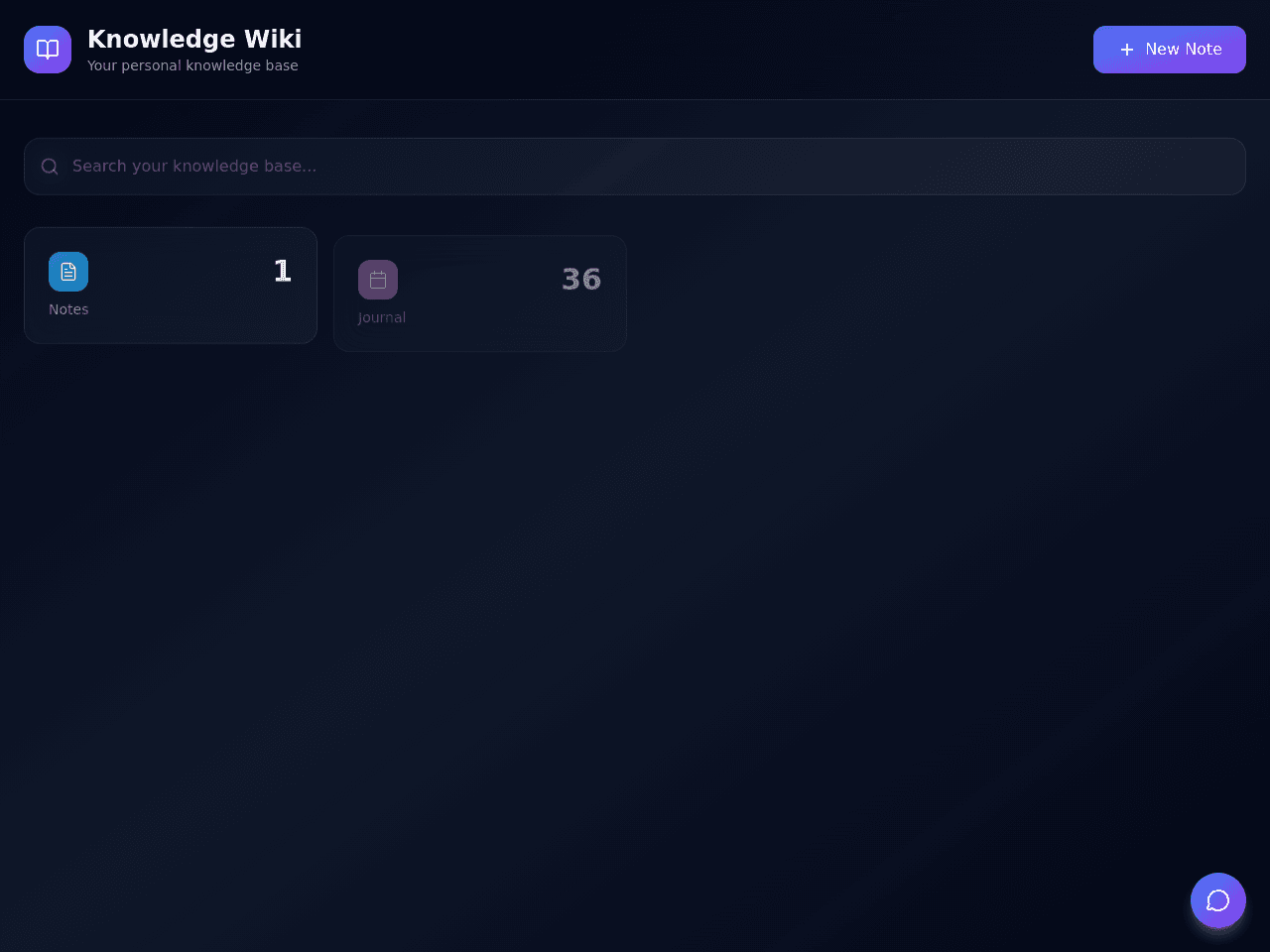 Knowledge Nexus Dashboard