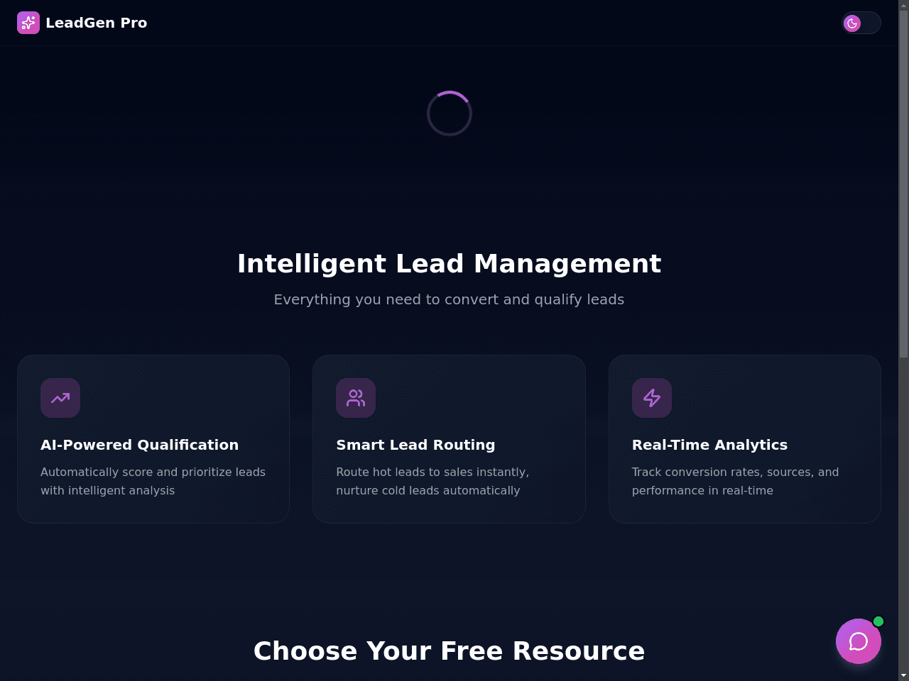 Landing Optimizer Portal